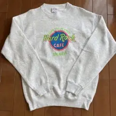 ハードロックカフェ　トレーナー　Mサイズ　アメリカ製 ヴィンテージ