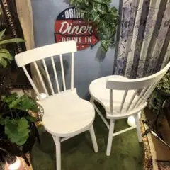 ２脚セット　ホワイト木製ダイニングチェア(NORRARYD ノッラリード) NORRARYD ノッラリード チェア, ホワイト - IKEA