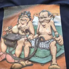 ＵＳＡ古着　Tシャツ エロネタ　ギャグネタ