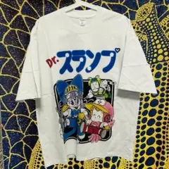 Dr.スランプ アラレちゃん ♥ Tシャツ 半袖 古着 ホワイト 漫画アニメT