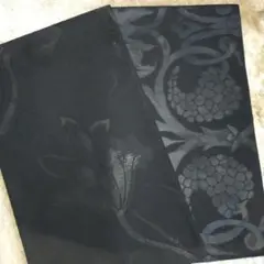 【新品・未使用!!】和装　喪服用黒　袋帯×2