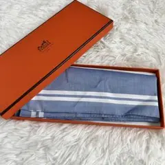 【美品】箱付き!HERMES スカーフ ハンカチ