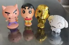 ガチャ　ビッグカプキャラ　クレヨンしんちゃん　フルコンプ　ゴールドしんちゃん