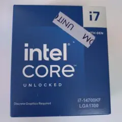 intel 第14世代 Core i7-14700KF (ほぼ未使用)