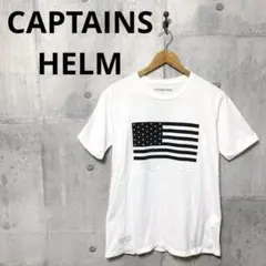 CAPTAINS HELM キャプテンズヘルム メンズ 星条旗プリントTシャツ