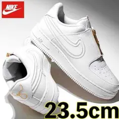 大人気 NIKE エアフォース1 ロー セリーナ ホワイト ゴールド23.5cm