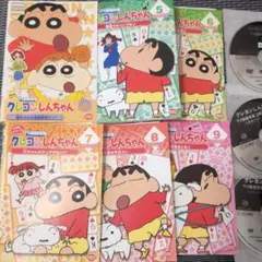 クレヨンしんちゃん　DVD 6本　第3期24 2年目シリーズ5 6 7 8 9
