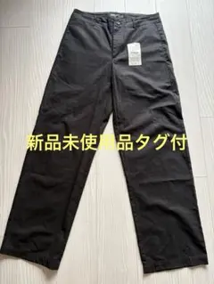 80%オフ！ZARAメンズ ブラック ワイドパンツ ビーズ装飾