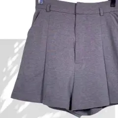 a1745 ★rienda ショートパンツ キュロット XS シンプル ゆったり