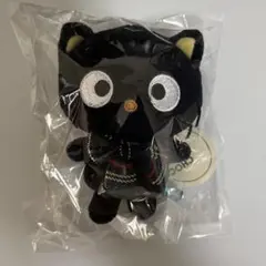 チョコキャット　タータンチェック　ぬいぐるみマスコット
