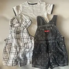 Calvin Klein オーバーオール Tシャツ セット 3-6ヶ月