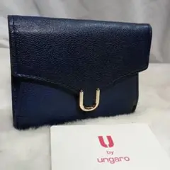 ユーバイウンガロ 財布 折り財布 BOX型 本革 レディース