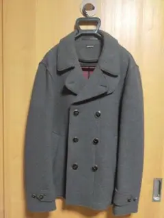 GIORGIO ARMANI ピーコート グレー ジョルジオアルマーニ