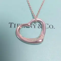TIFFANY ティファニー オープンハート ネックレス