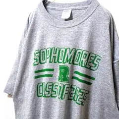 ポート&カンパニーソファモアーズクラスオブ2025TシャツグレーXL古着
