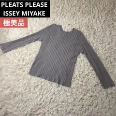 ☆極美品☆ PLEATS PLEASE ISSEY MIYAKE 長袖ブラウス