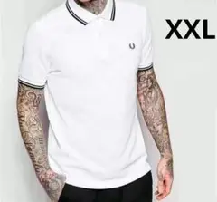 未使用 FRED PERRY ホワイト ポロシャツ