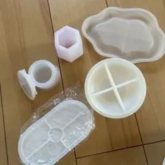 【まとめ売り】シリコンモールド　ジェスモナイト　石膏　キャンドル　新品含む