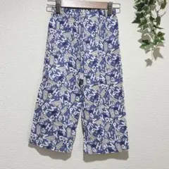 【ハイパーモンスター】130cm ハーフパンツ ルームウェア 綿100% 総柄
