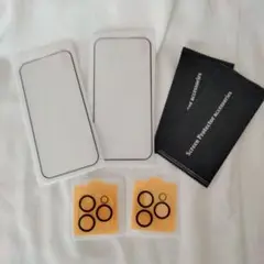 ✨人気商品✨iPhoneガラスフィルム 2枚＋カメラ保護2枚 アイフォン 6.1