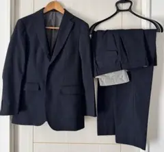 ORIHICA パンツ2本 オリヒカ スーツ 紺 セットアップ　4点セット