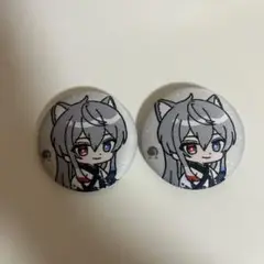 からピチどぬく刺繍缶バッジⅹ2