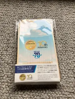 ANA 10周年記念 木製スマホスタンド