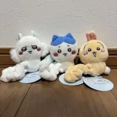 ちいかわ　ぬいぐるみシュシュ　3点セット