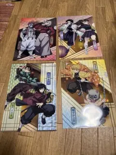 くら寿司鬼滅の刃コラボ クリアファイル4種