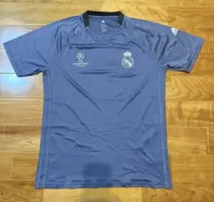 新品　レアル・マドリード UEFAチャンピオンズリーグ シャツ　半袖　練習着　O