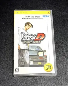 希少 PSP ソフト イニシャルD 頭文字D STREET STAGE 説明書