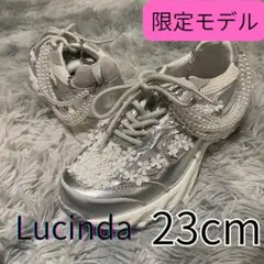 【限定モデル】Nihal/ニハル（Silver）フラワーパールスニーカー