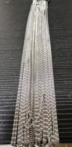 アンティーク　シルバーチェーン　2本で300円　約40.5cm