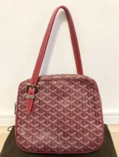 正規品 希少 GOYARD ゴヤール ヨナMM レッド 保証カード有