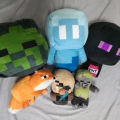 マイクラ　ビッグぬいぐるみ　まとめ売り　エンダーマン　アレイ　ゾンビ
