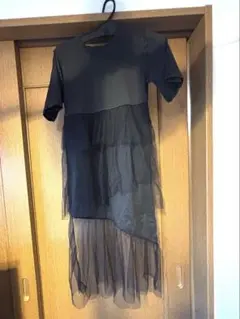 大人モードなシフォンつきTシャツ♡ミニワンピース