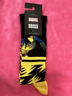 MARVEL HAPPY SOCKS ウルヴァリン メンズ 靴下 26-29.5