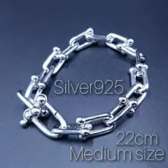 ハードウェア メンズ プラチナ ブレスレット シルバ5 レディース 銀