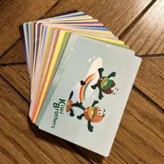 ゼスプリ　キウイブラザーズ　冒険ステッカー　コンプリート