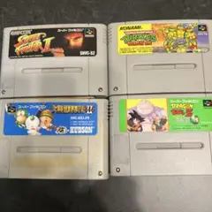 スーパーファミコン ゲーム4本セット