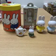 ミッフィー　マスコットソルトケース　缶　セット