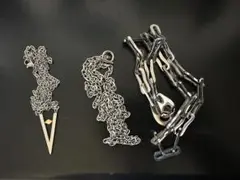 【adrer】ネックレス3点セット サージカルステンレス
