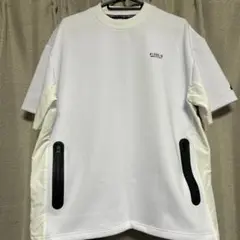 ラグジュ　LUXE/R T/PUポンチ×ナイロンツイル切替　サイズL
