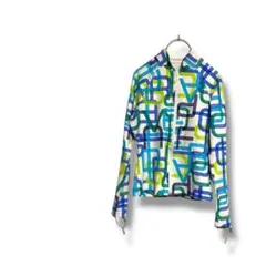 【ワコール】ラッシュガード　長袖　総柄　カップ付き　かわいい　夏　M