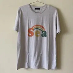 M.D.M. Seaロゴ Tシャツ グレー