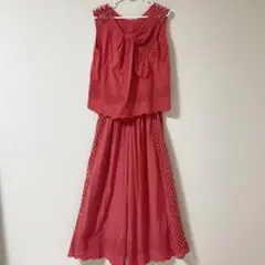 ヴェロフォンナ　Re.verofonna パンツセットアップ　刺繍　M