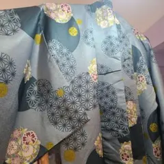洗える小紋着物