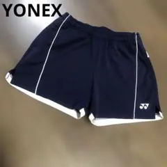 【日本製】ヨネックスYONEX パンツ　ネイビー　ベリークール　刺繍ロゴ
