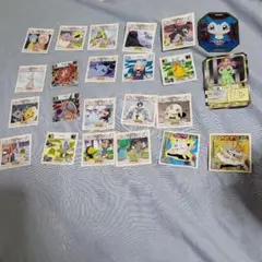デジモン 、ポケモンシール