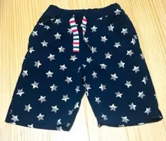 星柄　ハーフパンツ　120cm